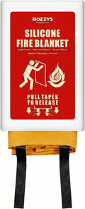 Fire Blanket | Not Prickly Prepared Fire Suppression | 40"x40" Fire Blankets Emergency for Home and Kitchen