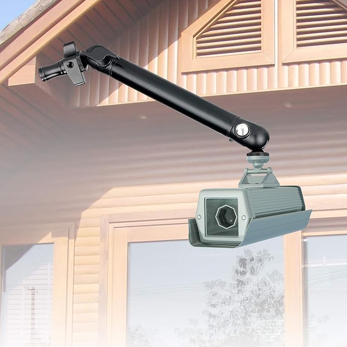 2-Ball-Head Adjustable Outdoor Phone Trail Action Camera Hunting Video Recording Vlogging Time Lapse Mount Serurety Camera Mounting Gear for iPhone Samsung GoPro Insta360 Akaso Blink Arlo