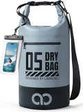Lamicall Small Dry Bag, Waterproof Bag - [Durable & Floating] 5L/10L/20L/30L/40L Water Proof Bag with Waterproof Phone Pouch, Keeps Gear Dry Sack for Kayak Swim Boat Paddle Boarding Hiking Fishing