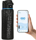 BOOST Smart Water Bottle with Reminder & Tracker, Double Wall Vacuum Insulated Bottles Stainless Steel, 32oz BPA-Free Wide Mouth for School, Gym, Office, Ideal for Mother's Day