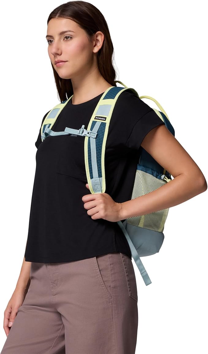 Columbia Unisex Echo Mountain 25L Backpack, Everblue/Crushed Blue, One Size