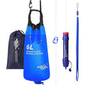 Membrane Solutions Gravity Water Filter Pro 6L, NSF/ANSI 42&372&401 Certified, 0.1 μm Versatile Water Purifier Camping with Adjustable Tree Strap Storage Bag, Survival Gear for Emergency Preparedness