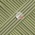 PSKOOK Survival Paracord Parachute Fire Cord Survival Ropes Red Tinder Cord PE Fishing Line Cotton Thread 7 Strands Outdoor 20, 25, 100 Feet