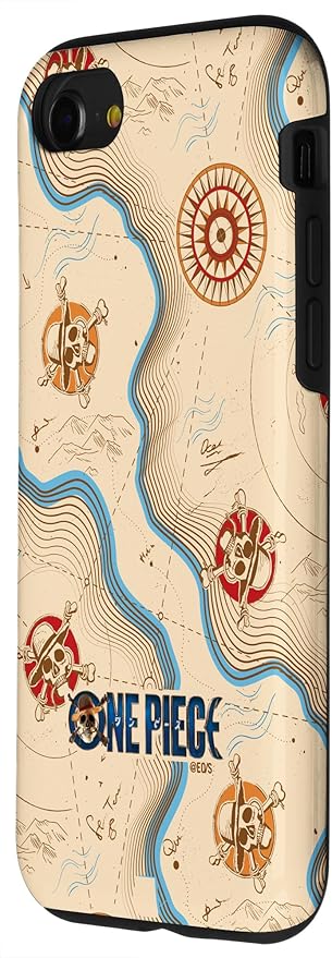 One Piece Map Officially Licensed Case for iPhone SE (2020) / 7/8