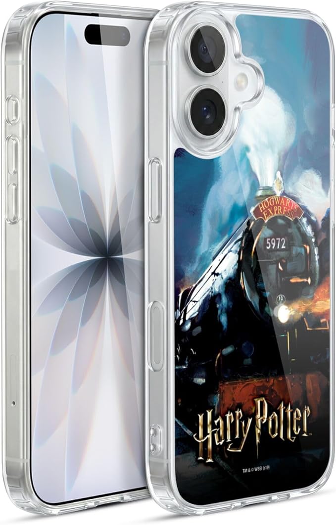 Head Case Designs Officially Licensed Harry Potter Hogwarts Express Prisoner of Azkaban II Gel Case [Military Grade Protection] Compatible with Apple iPhone 17