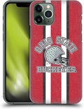 Head Case Designs Officially Licensed Ohio State University Helmet Football Graphics Hard Back Case Compatible with Apple iPhone 11 Pro