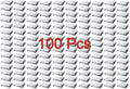 GALAXYLENSE Emergency Mylar Thermal Blanket for Survival First Aid Kits Army Outdoors Hiking Camping Bug Out Trauma Desert All Weather Condition Protection (100 Packs Silver)