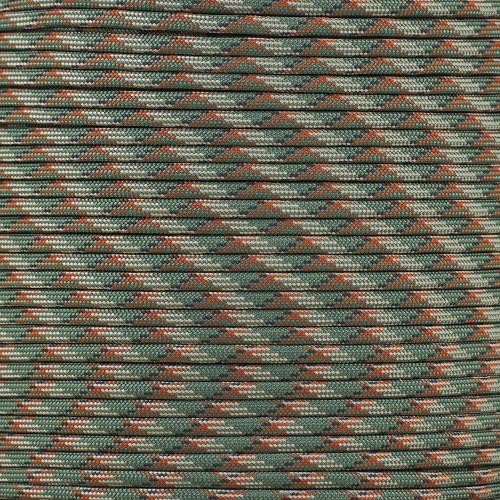 Paracord Planet 550 Paracord – Camo Colors – Ideal for Fishing Lines, Snares, Bracelets, Emergency and Survival Situations – Multiple Colors and Lengths Available