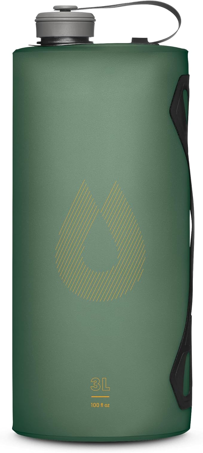 HydraPak Seeker - Collapsible Camping Water Storage (2L, 3L, 4L, 6L, 10L) - BPA & PVC Free, Hydration Reservoir Bag, Leak Proof