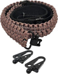 Extra Wide Gun Sling Paracord 550 Adjustable w/Swivels (Multiple Color Options)