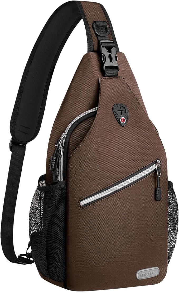 MOSISO Sling Backpack, Multipurpose Crossbody Shoulder Bag Travel Hiking Daypack