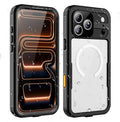 for Waterproof iPhone Case Compatible with iPhone 17 Pro Max, IP68 Waterproof Shockproof Dust-Proof Phone Case with Built in Screen Protector, Full Body Protective Case (Black, 17 Pro Max)