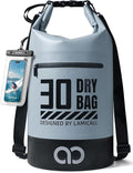 Lamicall Dry Bag Waterproof Backpack - [Durable & Floating] 5L/10L/20L/30L/40L Large Water Proof Bag with Waterproof Phone Case for Kayaking, River Rafting, Lake, Float Trip, Tubing Essentials