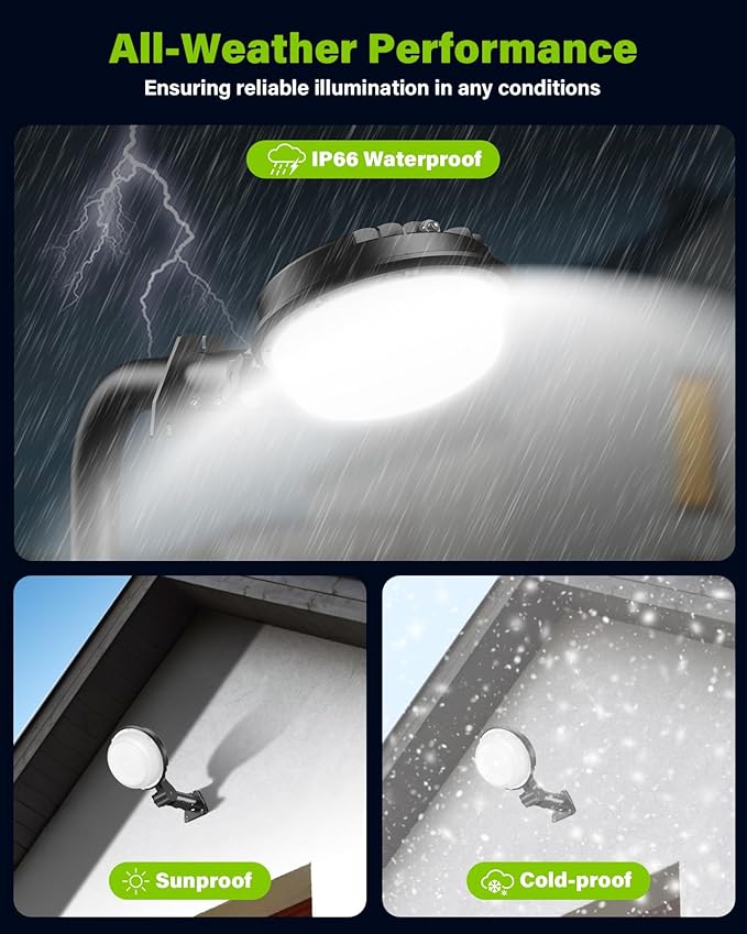 LED Barn Light 150W, Yard Area Light Dusk to Dawn Outdoor Lighting with Photocell 21000LM 5000K Daylight IP65 Waterproof LED Flood Security Parking Lot Lights for Street/Farmhouse/Garage