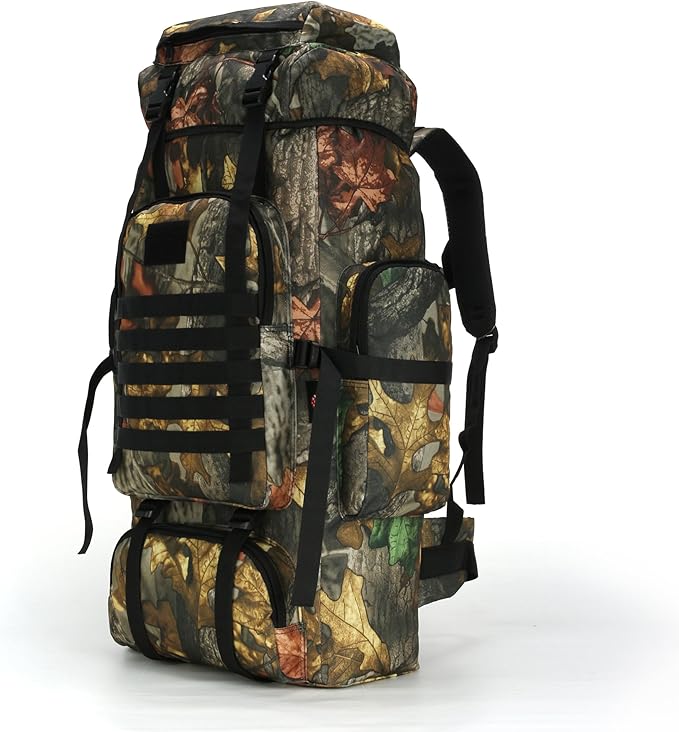 Hiking Backpack for Men 70L/100L Camping Backpack Military Rucksack Molle 3 Days Assault Pack for Climbing | Camping Backpack, 3 Days Assault Pack, for Climbing