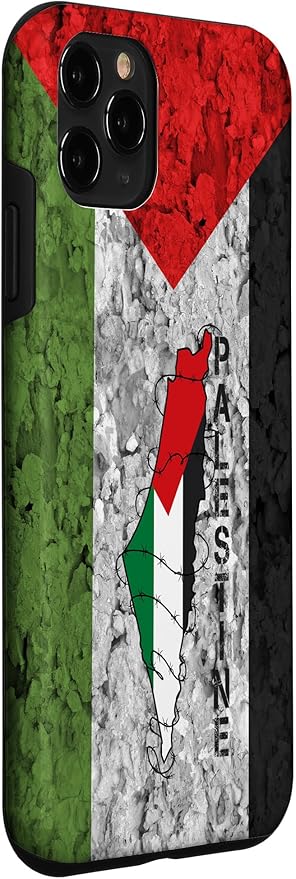 Kufiya PALESTINE Keffiyeh flag, Palestinian Map pattern Case for iPhone 11 Pro