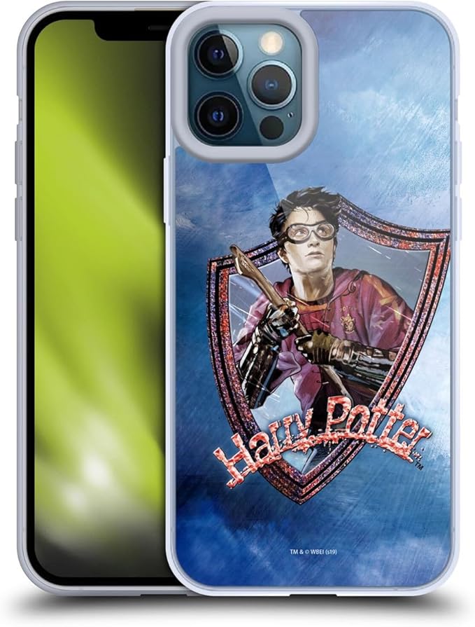 Head Case Designs Officially Licensed Harry Potter Quidditch 2 Prisoner of Azkaban II Gel Case [Military Grade Protection] Compatible with Apple iPhone 12 Pro Max and Compatible with MagSafe