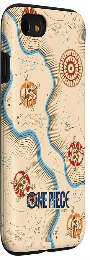 One Piece Map Officially Licensed Case for iPhone SE (2020) / 7/8