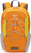 IVYGREEN Little Kids Hiking Backpack for Boys or Girls, Small Daypack for Camping or Travel (Orange, Medium)