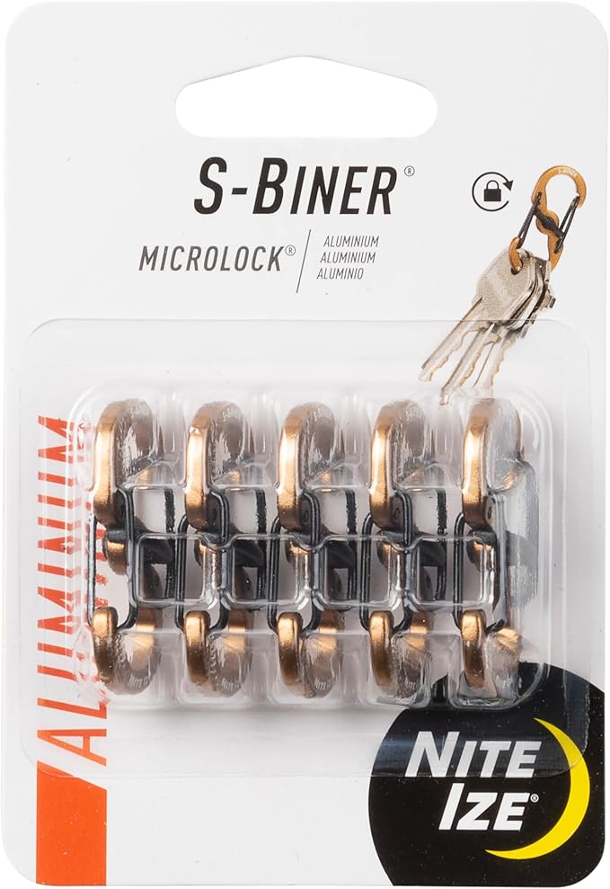 Nite IZE S-Biner MicroLock Lockable Key Holder