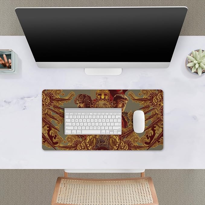 Head Case Designs Officially Licensed HBO Game of Thrones Tyrion, Cersei, Jaime Graphic Art 23.62 x 11.81 x 0.12 inches (600 x 300 mm) - L Gaming Office Desk PC Keyboard Mouse Mat Pad