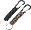 EOTW Paracord Keychain for Men Women Paracord Carabiner Backpack Keychain with Aluminum Clip for Camping Hiking Outdoor Gear