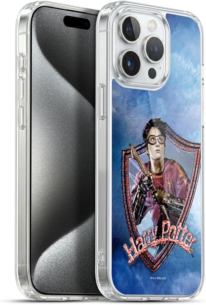 Head Case Designs Officially Licensed Harry Potter Quidditch 2 Prisoner of Azkaban II Gel Case [Military Grade Protection] Compatible with Apple iPhone 15 Pro Max and Compatible with MagSafe