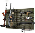 Savior Equipment Wall Rack System Heavy-Duty Steel Tactical Rifle Carbine Shotgun Handgun Storage Wall Mount, Modular Firearms Gun Wall Gear Accessories Organizer, Holds up to 6 Rifles & 6 Pistols