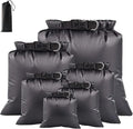 6PCS Dry Bags Waterproof, Lightweight Dry Bags for Kayaking Waterproof，Outdoor Waterproof Bag for Kayaking Hiking Boating Camping