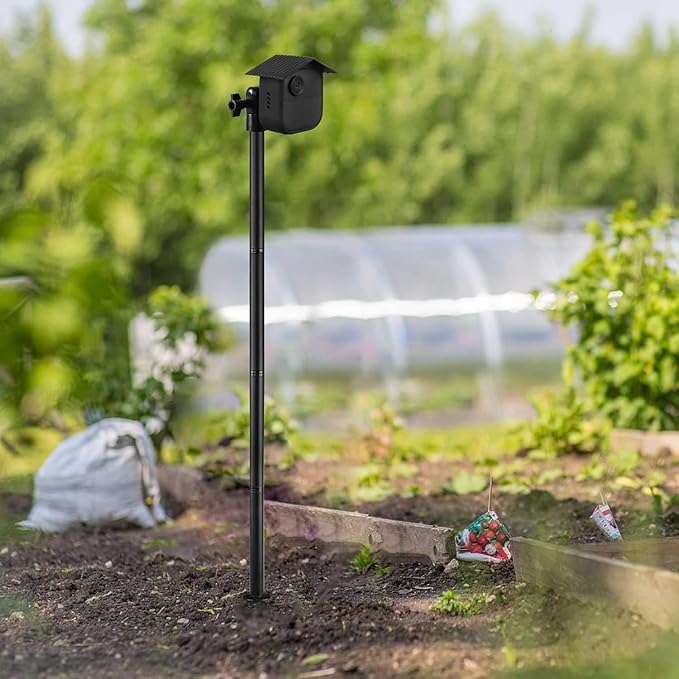 Camera Ground Stake Mount for Blink Outdoor 4, Metal Ground Spike with Silicone Cover for Blink Gen 4 and Blink Outdoor 2K+