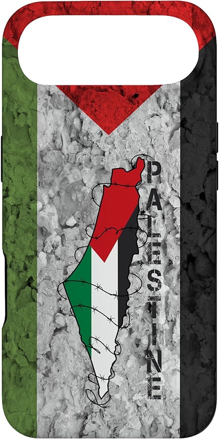 Kufiya Palestine Keffiyeh Flag, Palestinian Map Pattern Case for iPhone Air