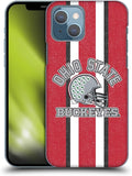 Head Case Designs Officially Licensed Ohio State University Helmet Football Graphics Hard Back Case Compatible with Apple iPhone 13