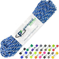 Paracord Planet 550lb Paracord – 7 Strand Type III Tactical Parachute Cord Top 40 Colors in 100 ft Hanks