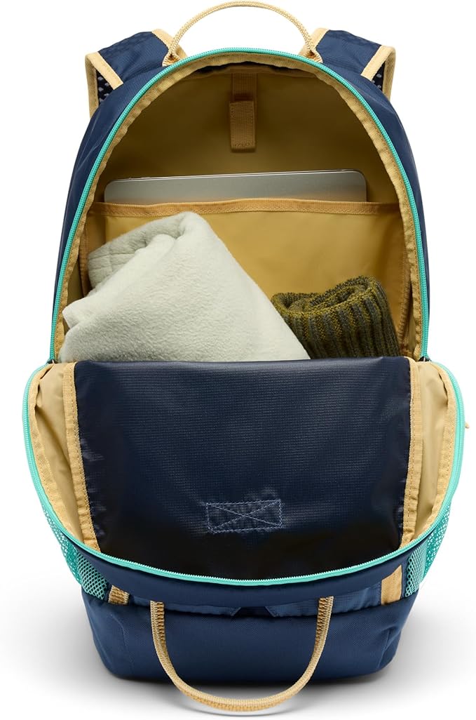 Columbia Unisex Echo Mountain 25L Backpack, Dark Mountain/Coll Navy/Sand Dune, One Size