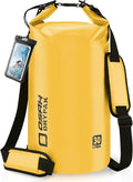 Waterproof Dry Bag, 5L/10L/20L/30L/40L Roll Top Lightweight Storage Backpack with Phone Case for Women & Men, Floating Waterproof Sack for Travel, Swimming, Kayaking, Paddle Board, Camping & Beach