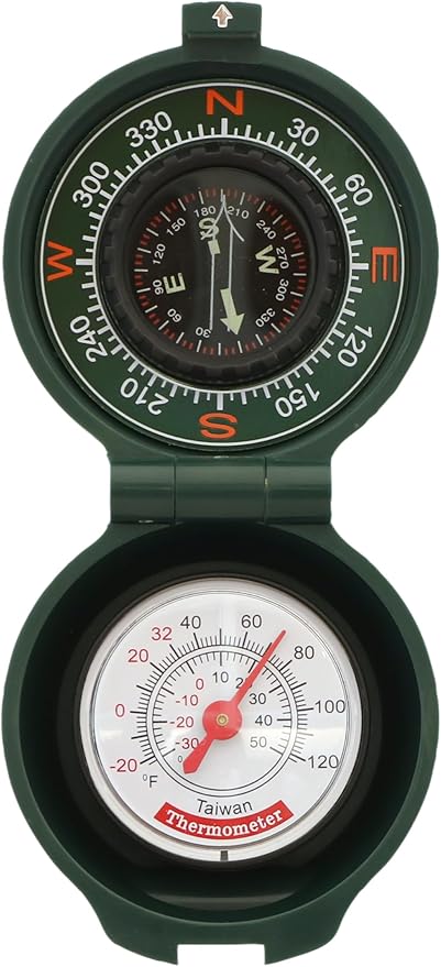 Coghlan’s Outdoor Compasses for Hiking, Camping, Survival & Orienteering – Map, Lensatic, Liquid-Filled, Wrist, Carabiner & Pocket Navigation Tools
