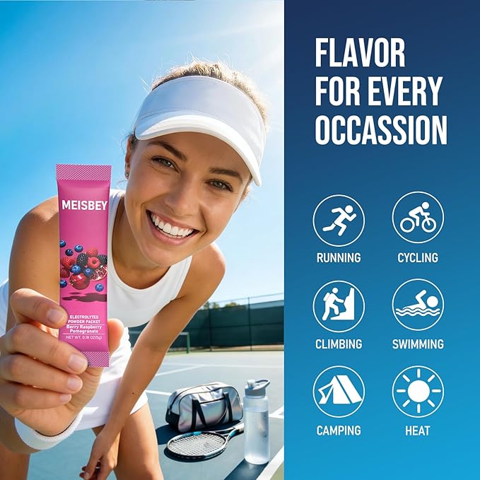 Electrolyte Powder Packets – 32 Sticks Sugar Free Hydration Packets, Liquid Daily IV Electrolyte Hydration Powdered Drink Mix with 11 Vitamins & Minerals, Keto Friendly, Vegan, Non-GMO