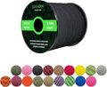 Paracord 325lb Diameter 2.7mm - 5 Strand Parachute Spool Cord - 100ft 200ft,Paracord for Camping,Hiking,Fishing,Outdoor and DIY