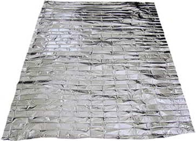 Emergency Mylar Blanket 52" x 84" - Pack of 12 Blankets