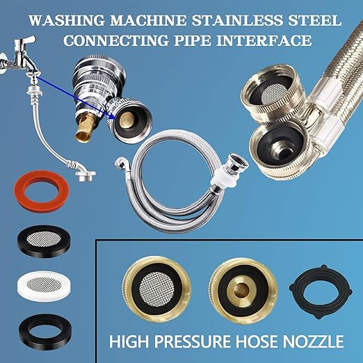ZDBB 1000 Pcs 18 Size O Ring Kit+18 Size Rubber Washers Assortment Kit for Plumbing Faucet Water Pipe Garden Hose Washers Shower Heads Gasket Repair and Air or Gas Connections