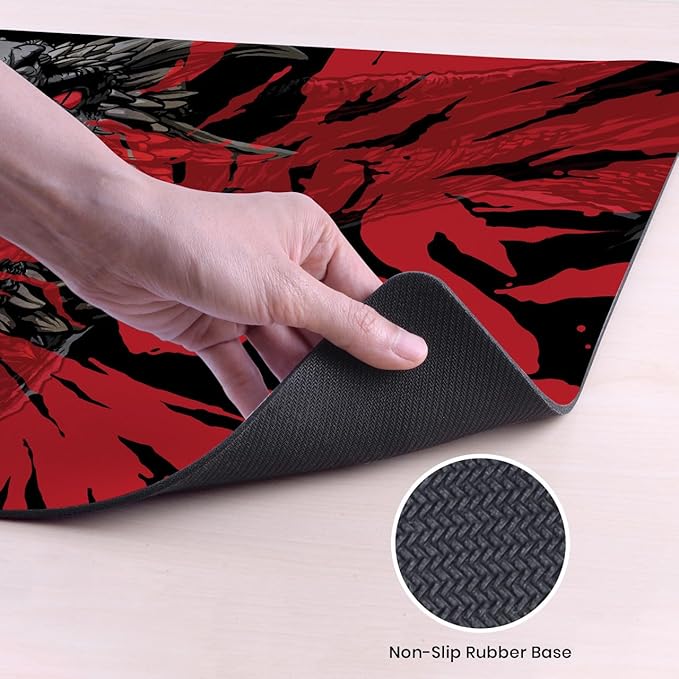 Head Case Designs Officially Licensed HBO Game of Thrones Dracarys Graphic Art 37.4 x 15.75 x 0.16 inches (900 x 400 mm) - XL Gaming Office Desk PC Keyboard Mouse Mat Pad