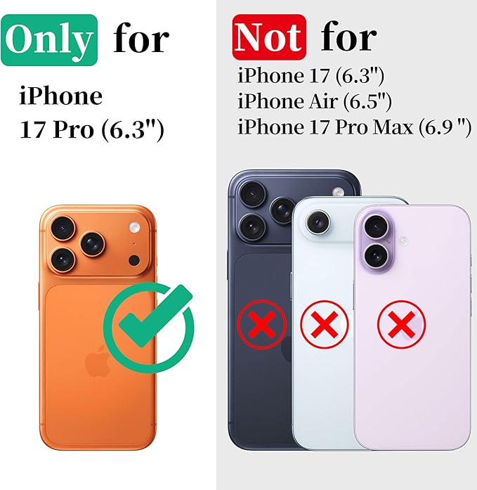 Cozycase TOP Military Protective IP68 Waterproof Case for iPhone 17 Pro Heavy Duty 360 Shockproof Full Body with Screen Camera Protector Double Dustproof Hard Tough 17Pro Front Back Cover