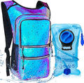 Hydration Pack, Water Backpack with 3L Hydration Bladder Lightweight Insulation, Festival Essential, Rave Hydration Backpack, Hydropack Backpack for Rave, Hiking, Biking, Festival Gear