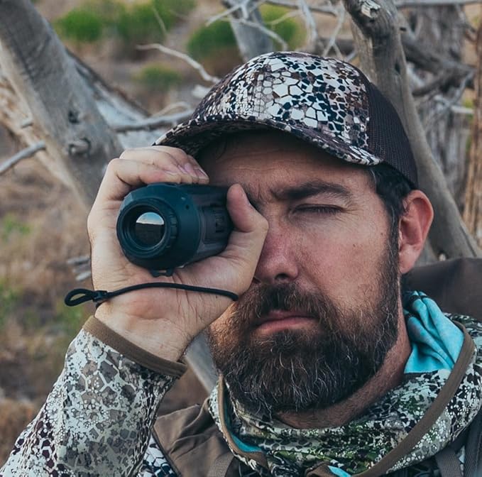 AGM Global Vision Taipan V2 Thermal Imaging monocular for Hunting with Advanced 12μm Sensor, Video Recording, WiFi, IP67 Waterproof