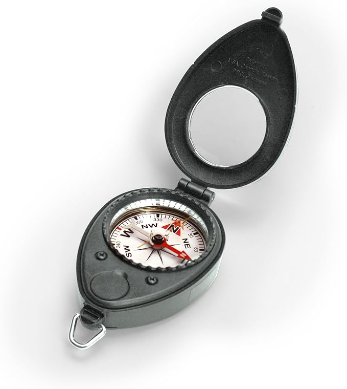Coghlan’s Outdoor Compasses for Hiking, Camping, Survival & Orienteering – Map, Lensatic, Liquid-Filled, Wrist, Carabiner & Pocket Navigation Tools