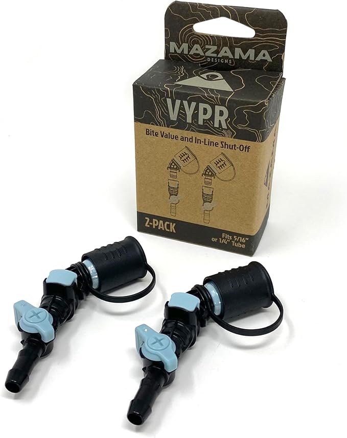 Mazama VYPR Bite Valve for Hydration Reservoirs/Bladders (2-Pack)