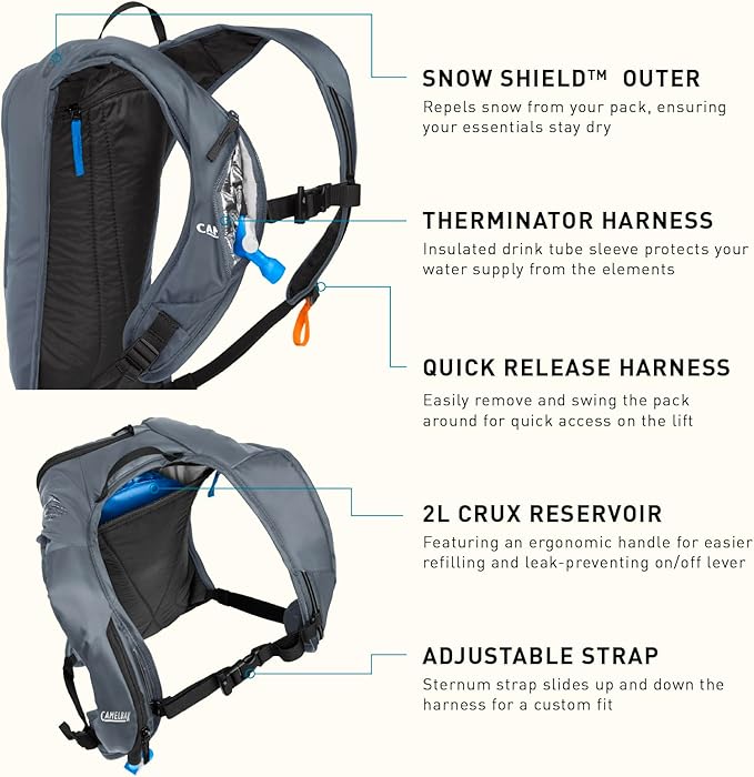 CamelBak Zoid Snow Hydration Pack 70oz