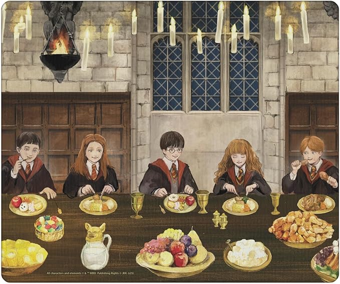 Head Case Designs Officially Licensed Harry Potter Gryffindor Table Graphics 9.84 x 11.81 x 0.12 inches (250 x 300 mm) - S Gaming Office Desk PC Keyboard Mouse Mat Pad