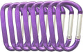 LESHIRY Large Carabiners Keychain 3" Aluminum D Shape Premium Durable D-Ring Carabiner Clip Hook Camping Accessories Snap Link Key Chain Durable Improved Design