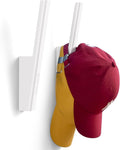 Ozueccr Hat Hook for Baseball Caps – Wall Mounted Vertical Hat Holder, Multi-Purpose Wall Hook, Closet Cap Organizer, Sturdy Compact, Easy to Install